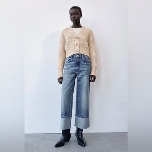 Zara cropped cardigan